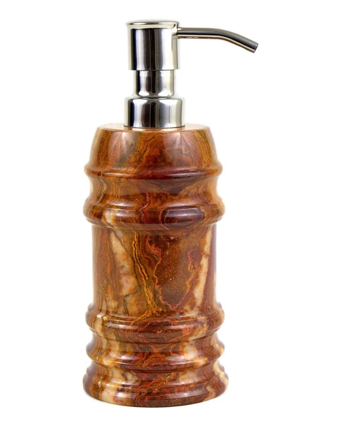 Contemporary Multi Brown Onyx Liquid Soap amp Lotion Dispenser Quality