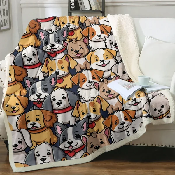 Selected Dog Throw Blanket Easy-to-Use