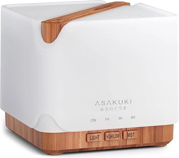 User-Friendly ASAKUKI Essential Oil Diffuser for Home Large 700 ml Humidifier Trusted