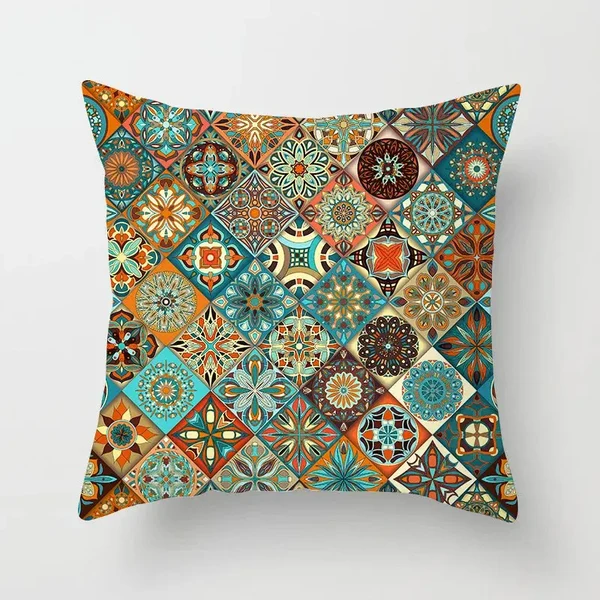 Innovative Mandala Cushion Cover Solid