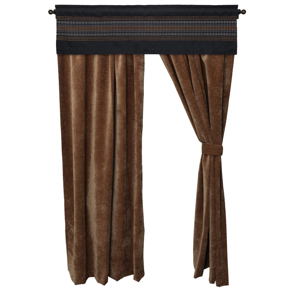 Traditional Moreno Midnight Drape Set Innovative