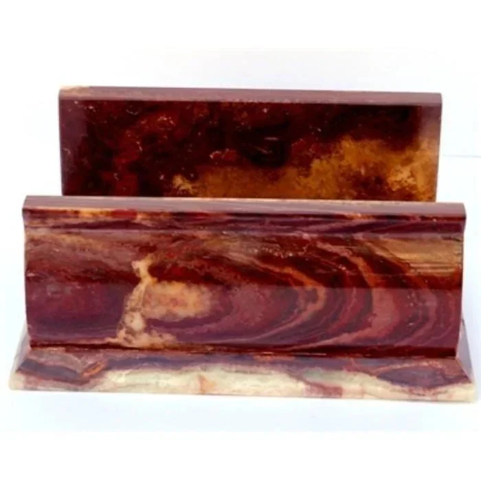 Versatile Bathroom Hand Towel Holder of Multi Brown Onyx Top-Quality