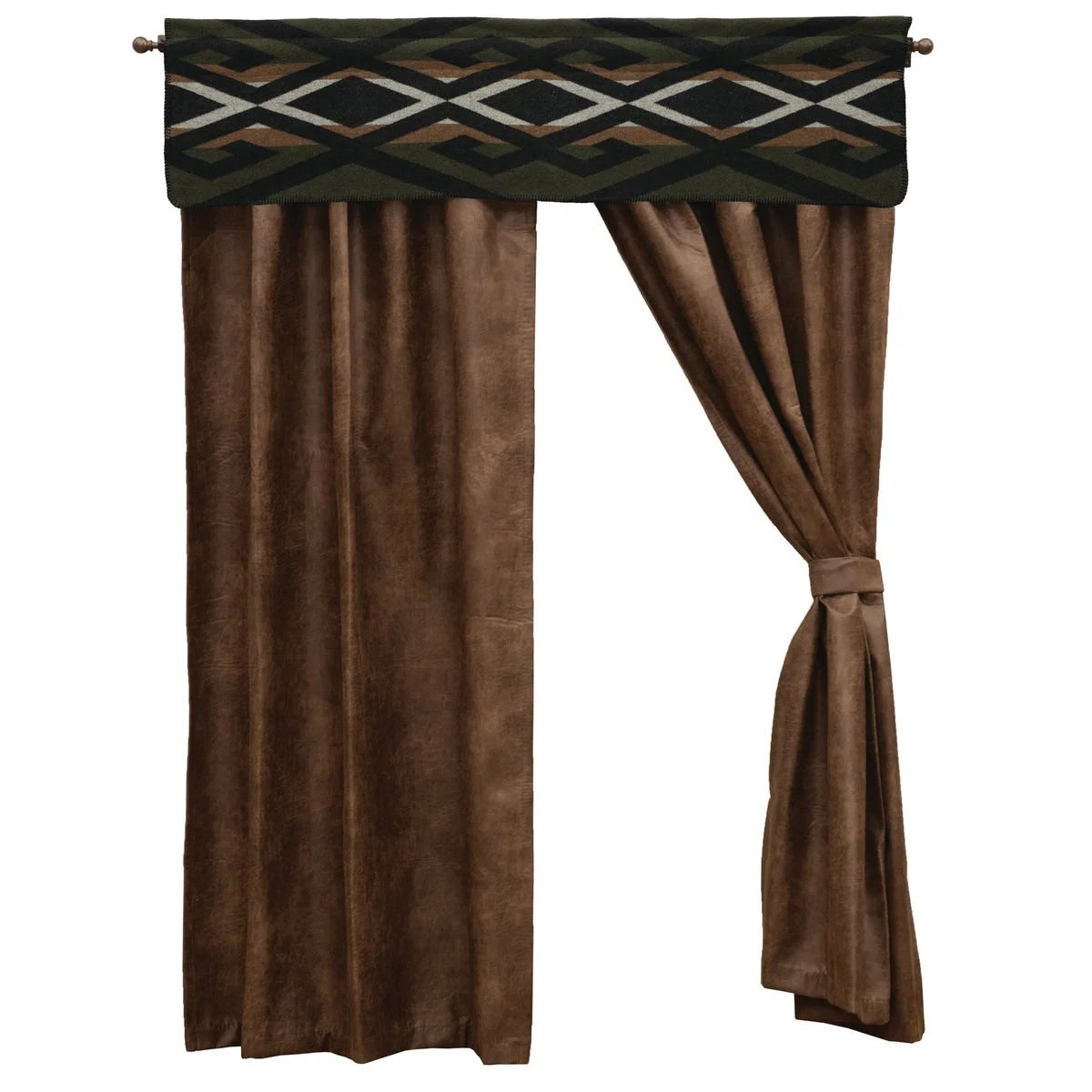 Superior Paloma Earth Drape Set Smooth