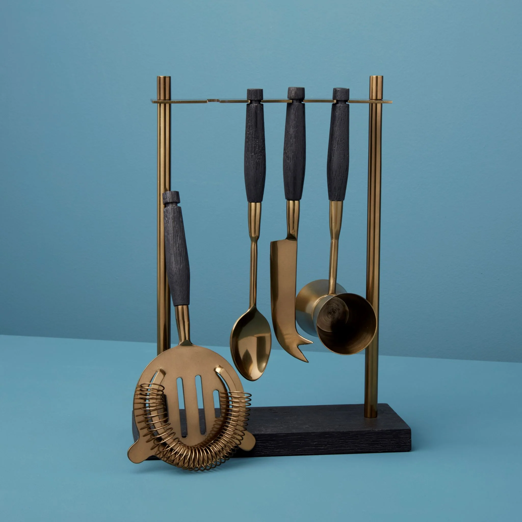 Environmentally Friendly Arendal Aged Bronze Hanging Bar Set Trusted