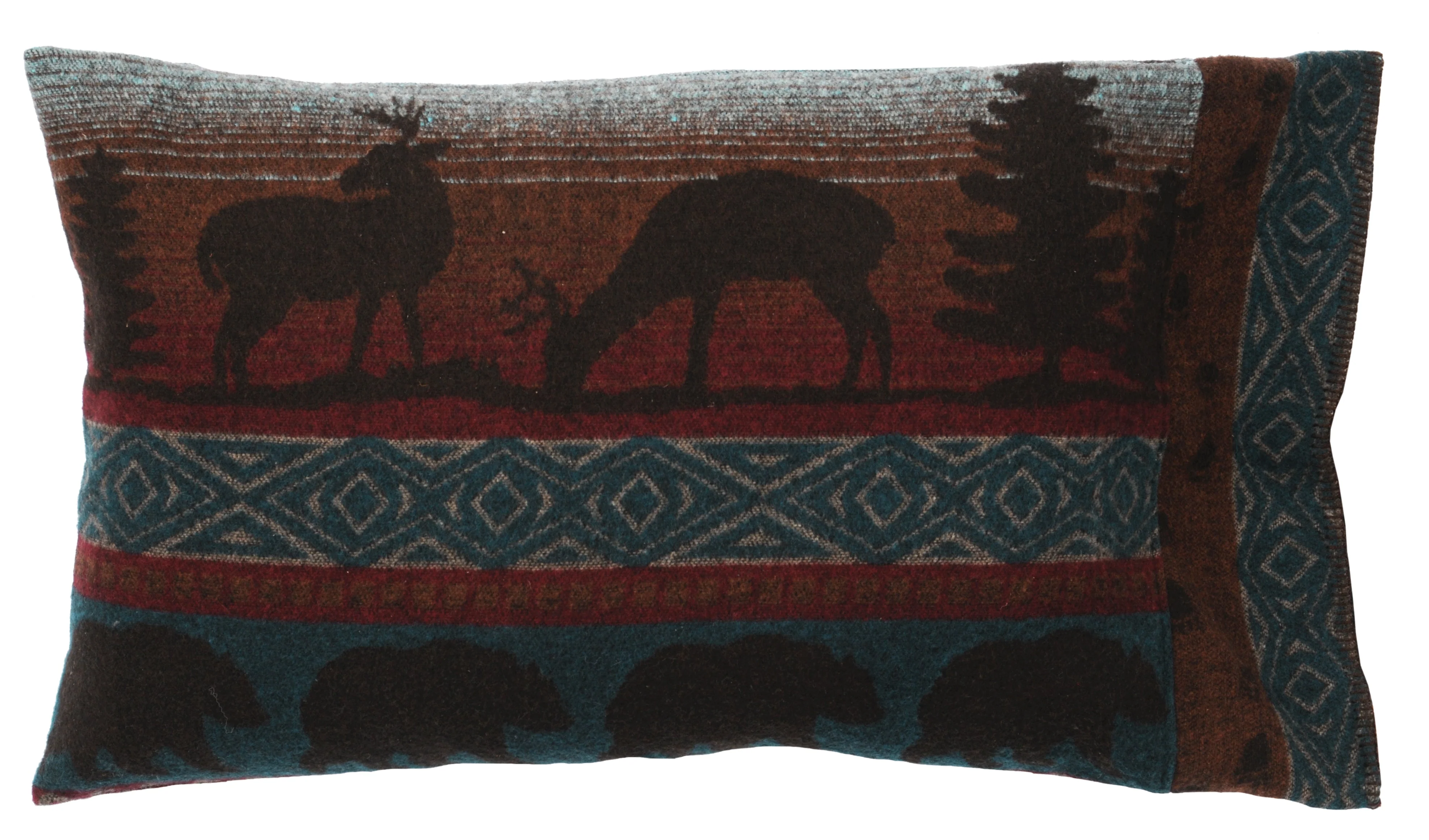 Versatile Deer Meadow Pillow Sham Original