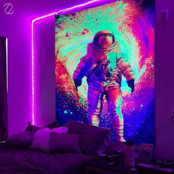 Comfortable Astronaut Tapestry Excellent