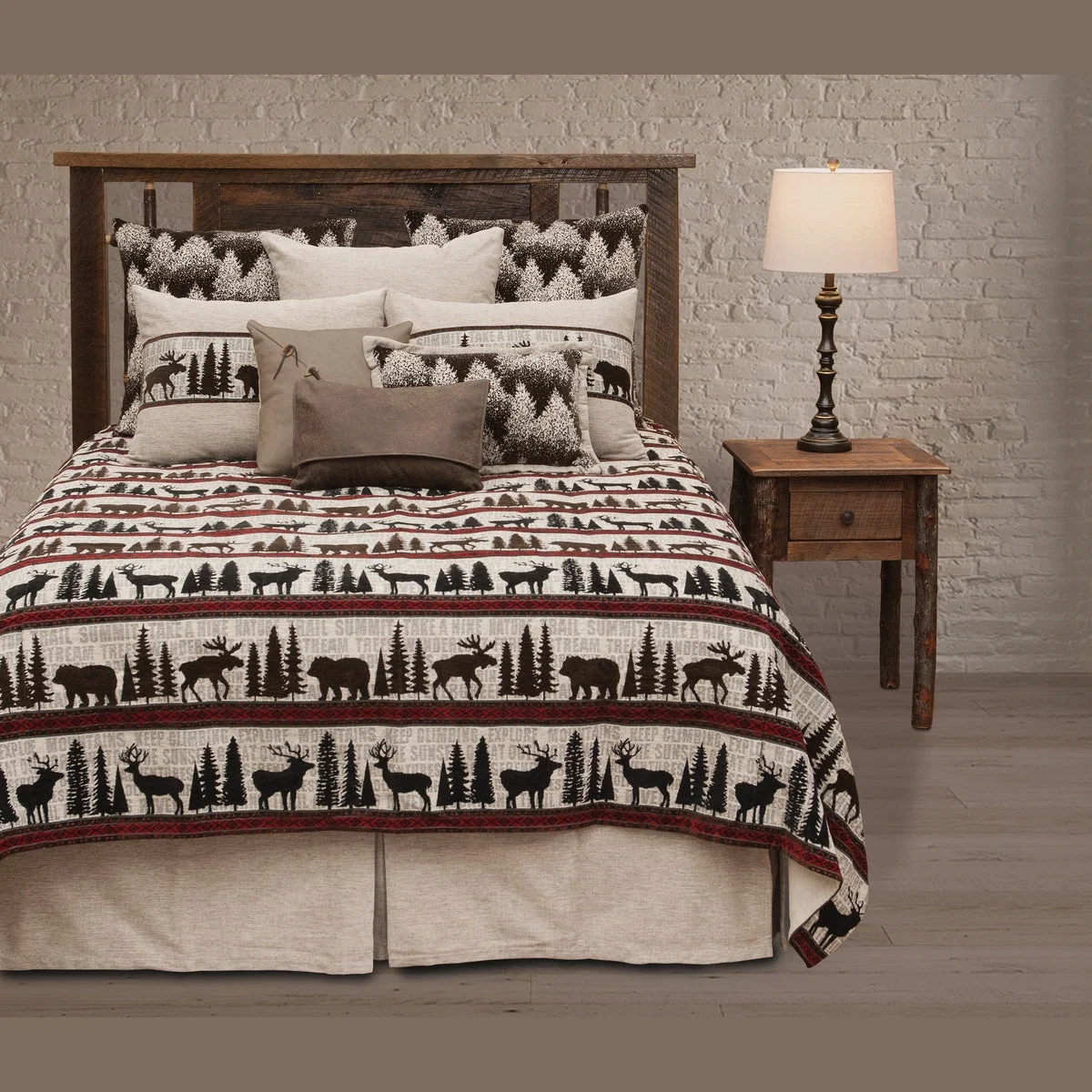 Artisan Lazy Lodge Coverlet Set High-End
