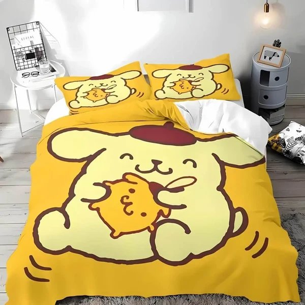 Luxury Pompompurin Duvet Cover Minimalist