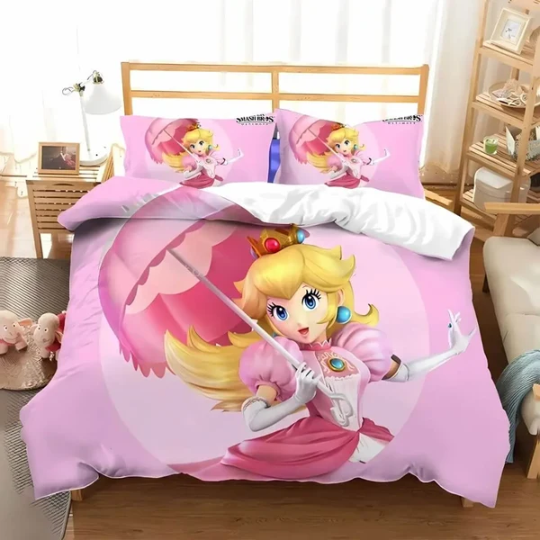 Elite Princess Peach Duvet Cover Next-Generation