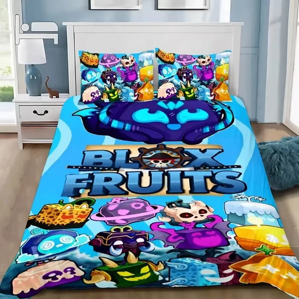 Responsible Blox Fruits Cartoon Duvet Cover Healthy