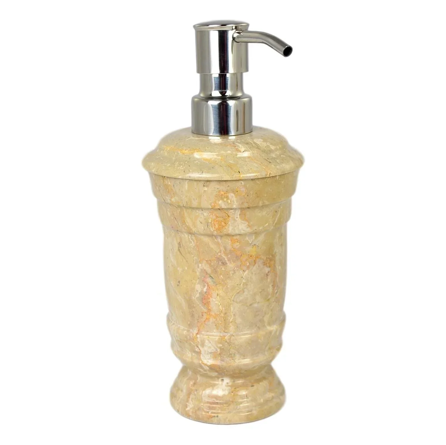 Dependable Sahara Beige Marble Liquid Soap Lotion Dispenser High-Performance