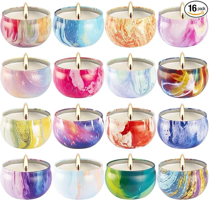 Enhanced Howemon 16 Pack Scented Candles Set World-Class
