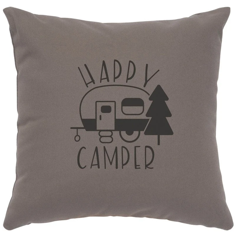 Specialty quot Happy Camper quot Image Pillow 16x16 Recyclable