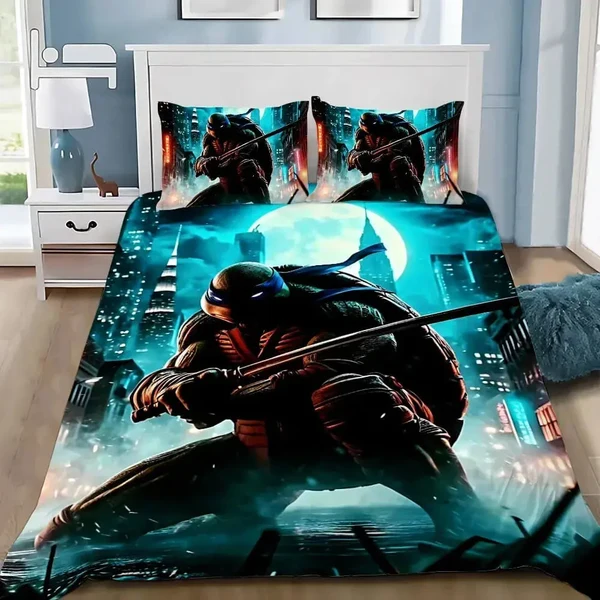 Expertly Made Teenage Mutant Ninja Turtles Duvet Cover Superior