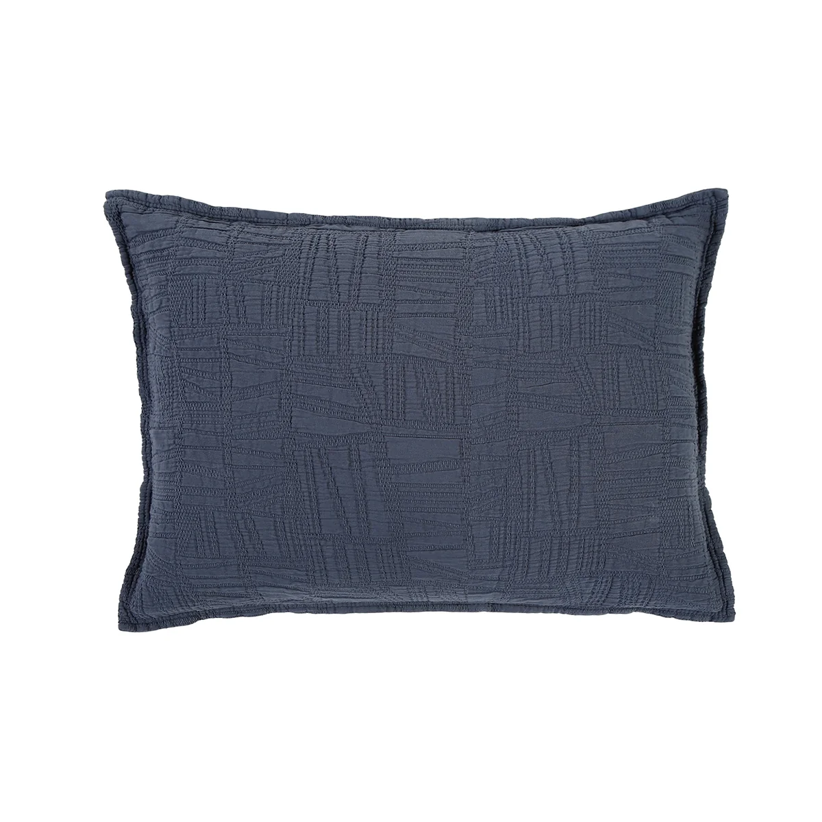 Casual Harbour Standard Sham Navy Minimalist