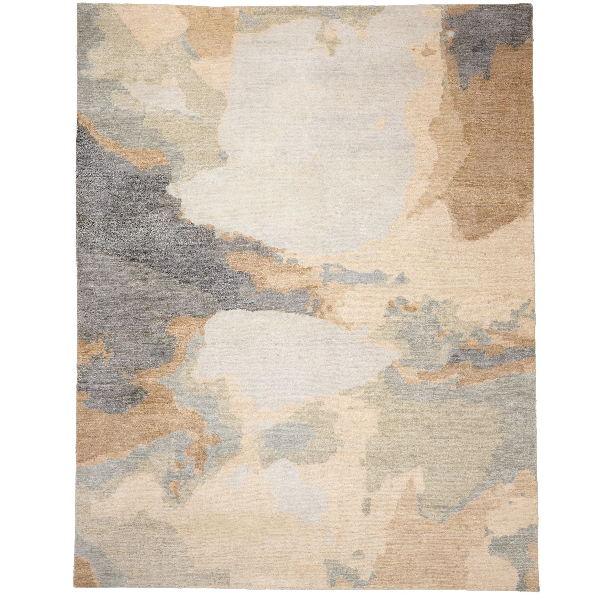 Authentic Aquarelles Noir Rug Premium