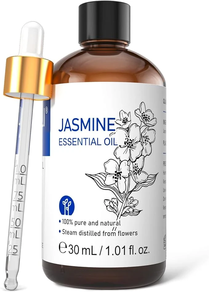 Environmentally Friendly HIQILI 1 Fl Oz Jasmine Essential Oil Pure Natural Functional