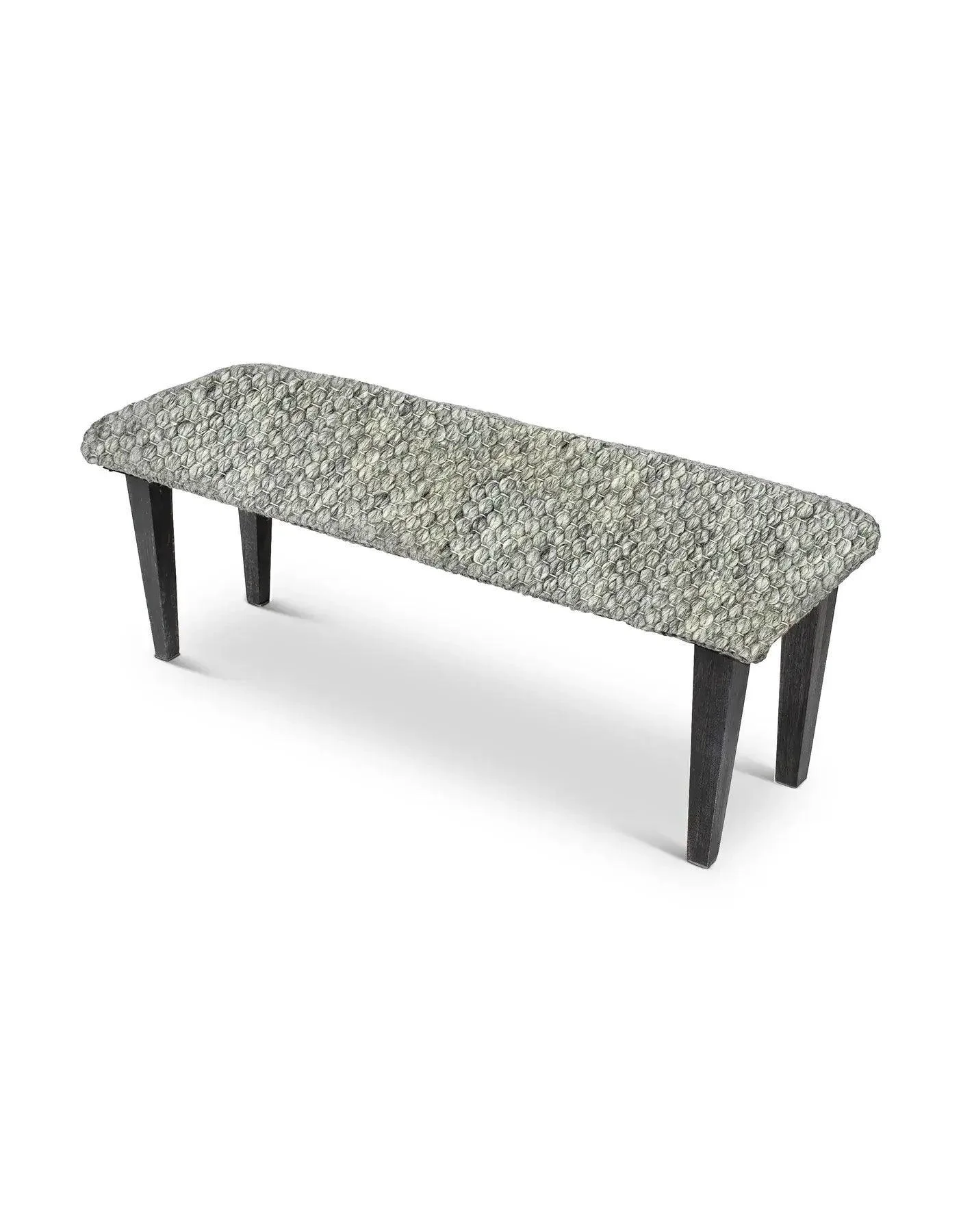 Professional Handwoven Clean Grey Dining Room Table Bench Top-Quality