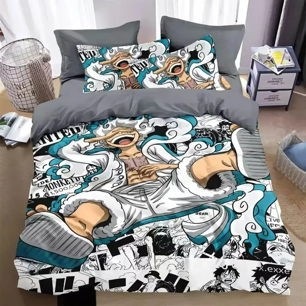 Secure Anime One Piece Bedding Set Sustainable