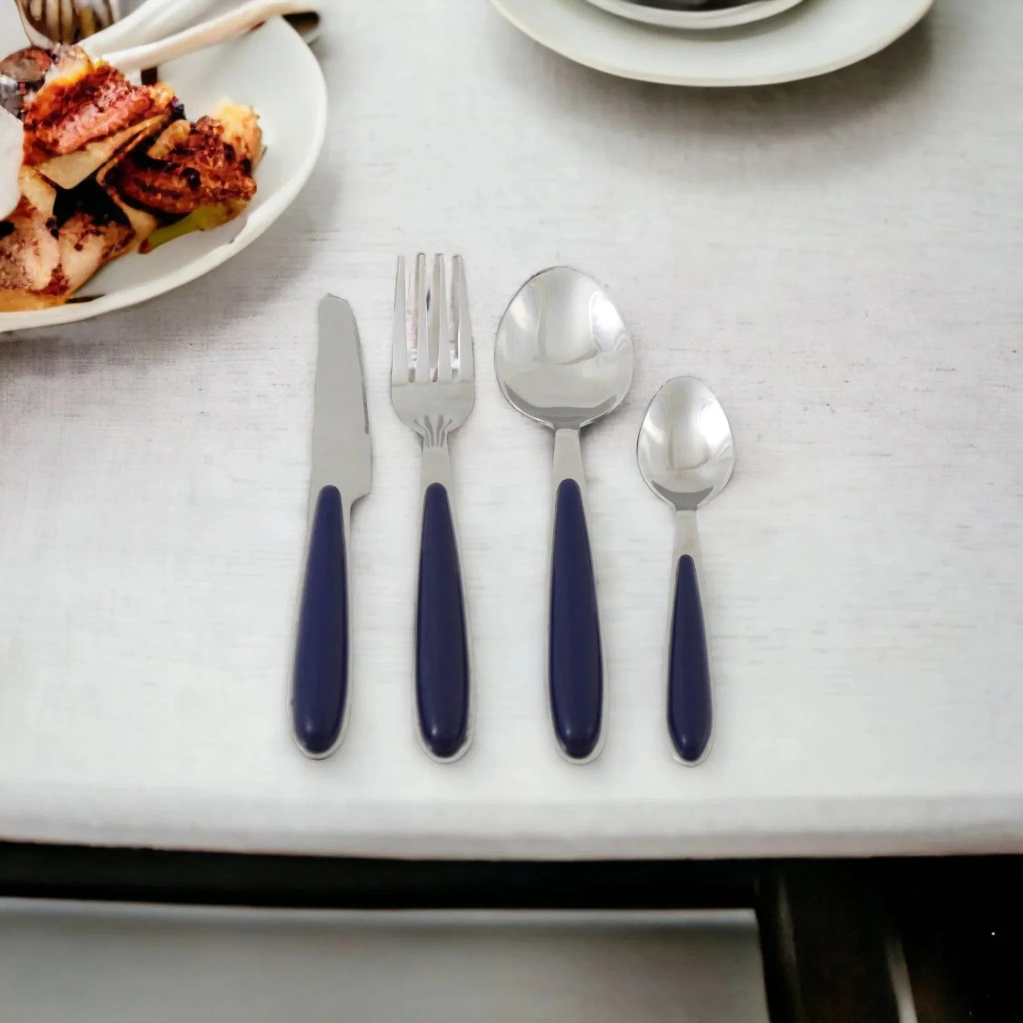 Artisan Silverware Blue Recyclable