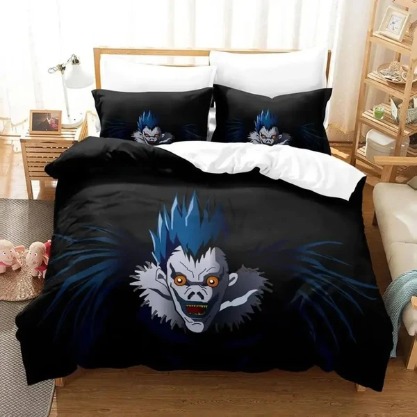 Natural Anime Death Note Ryuk Duvet Cover Traditional