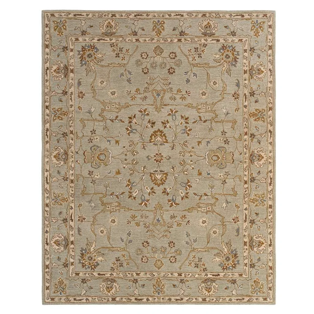 Next-Generation Azari Rug – Isfahan Celadon Smooth