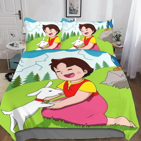 First-Class Heidi Girl Of The Alps Quilt Cover Fine