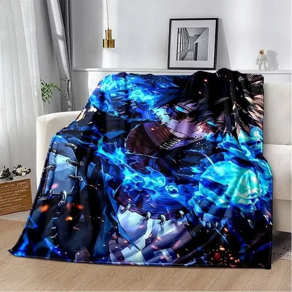 Optimized Anime My Hero Academia Dabi Throw Blanket Minimalist