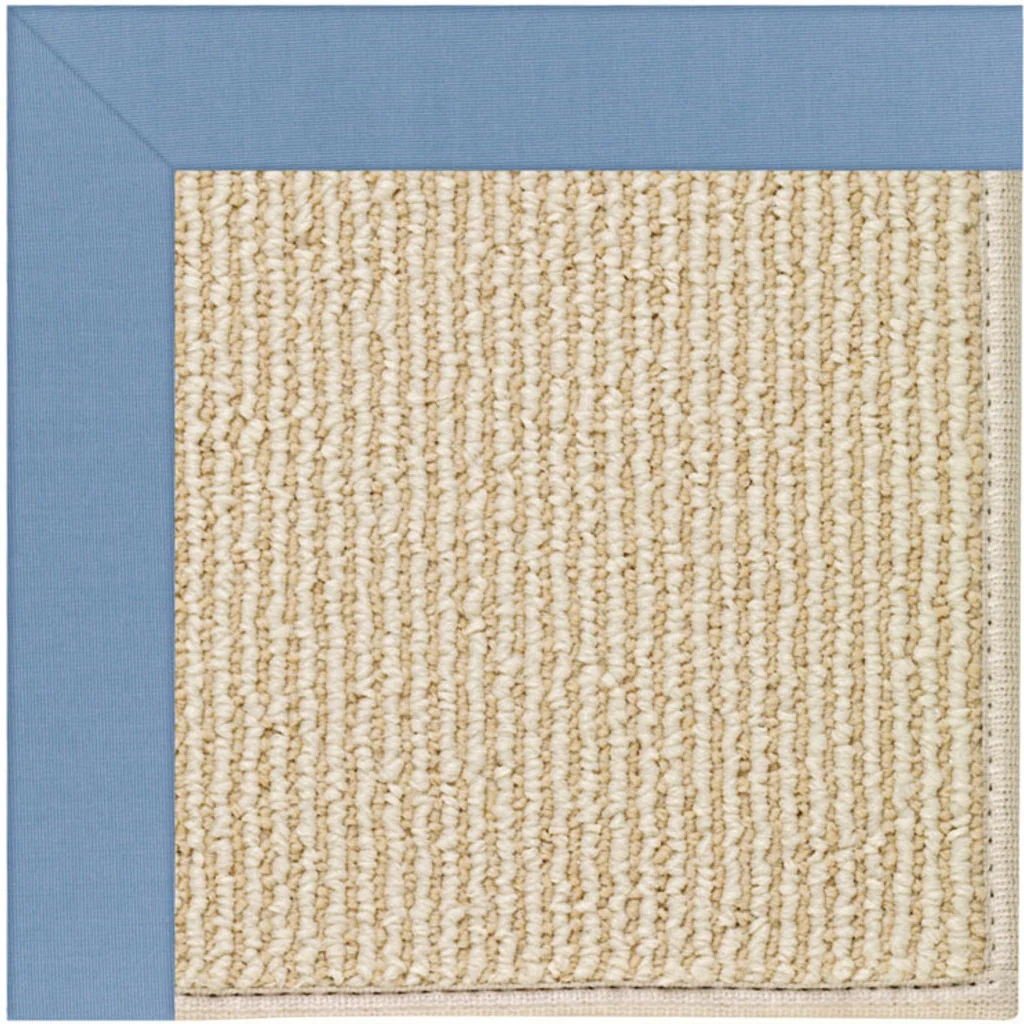 Outstanding Creative Concepts Rug – Beach Sisal Canvas Air Blue Versatile