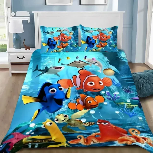 Breathable Finding Nemo Doona Cover Recyclable