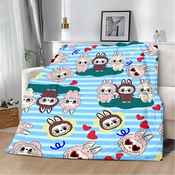 Professional Labubu Throw Blanket Genuine