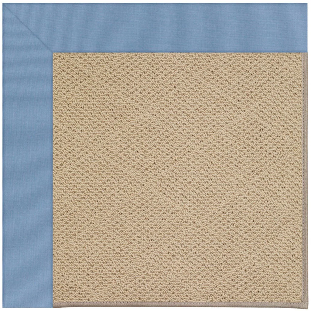 Reusable Creative Concepts Rug – Cane Wicker Canvas Air Blue Classic