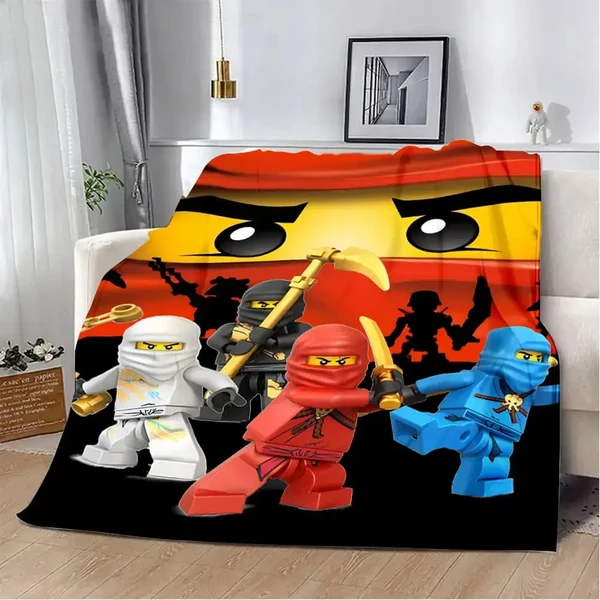 Enhanced Ninjago 3D Throw Blanket Innovative
