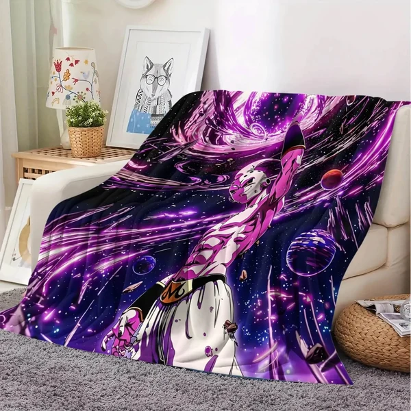 Top-Quality Anime Dragon Ball Z Majin Buu Throw Blanket Casual