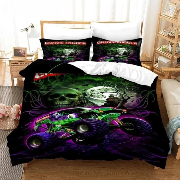 Professional Monster Jam Truck Duvet Cover Certified