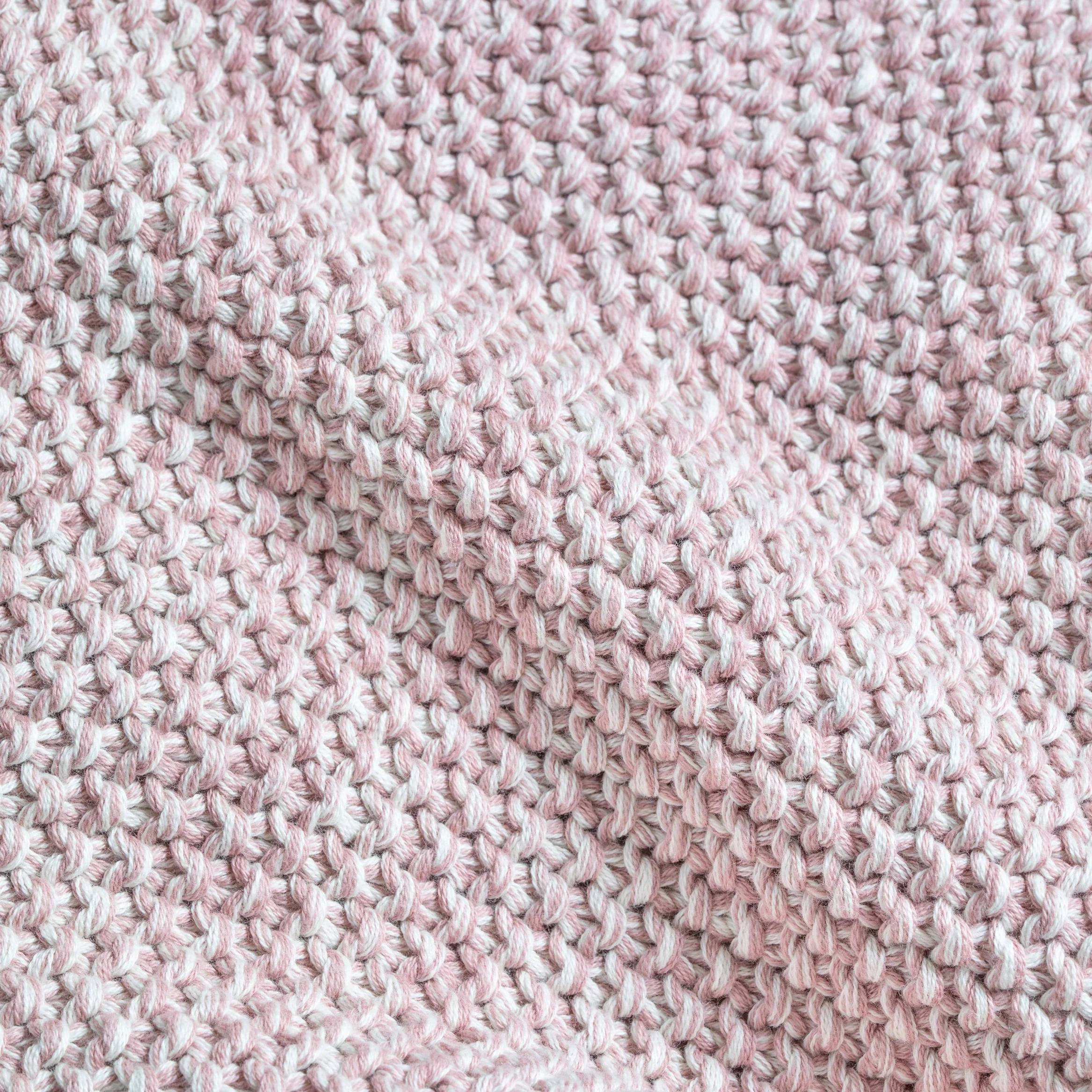 Trusted Belmont Marled Throw Pink Consistent