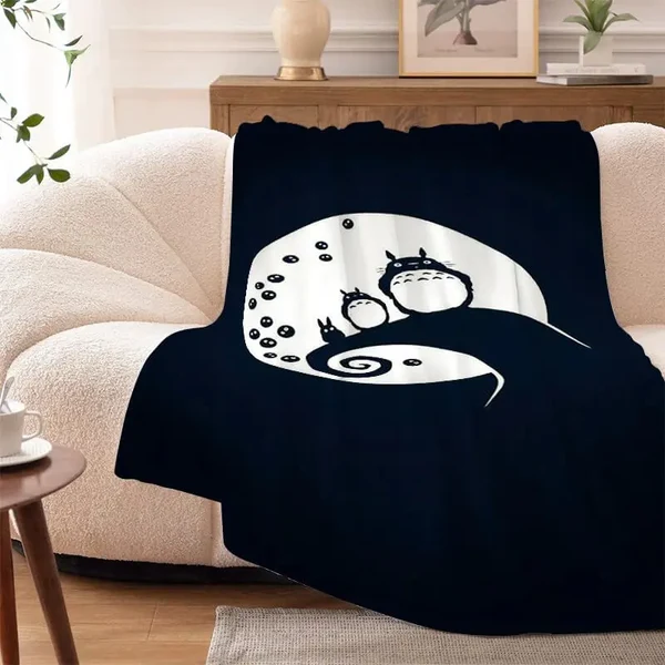 Elite Happy Totoro Anime Blanket Throw Quality