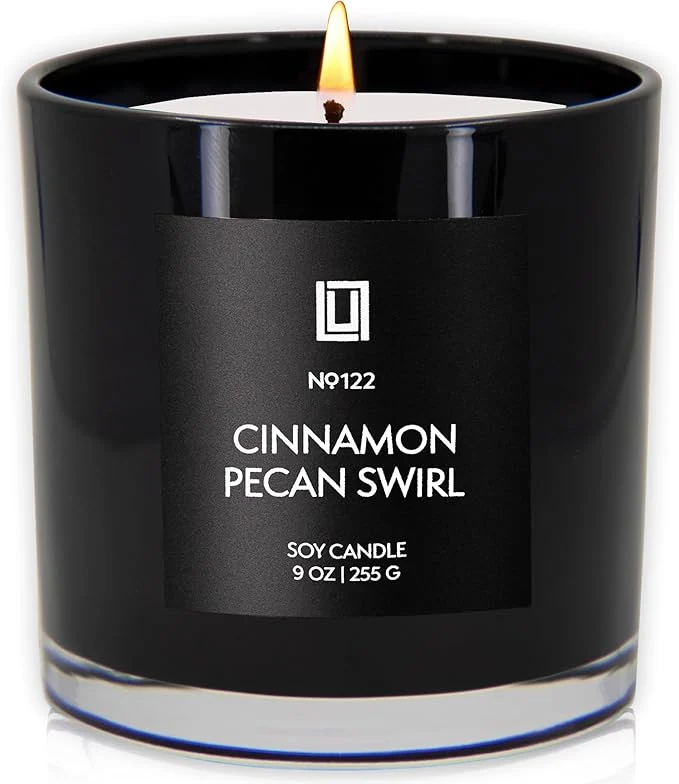 Reliable Lulu Candles Cinnamon Pecan Swirl Luxury Scented Soy Jar Candle Hand Secure