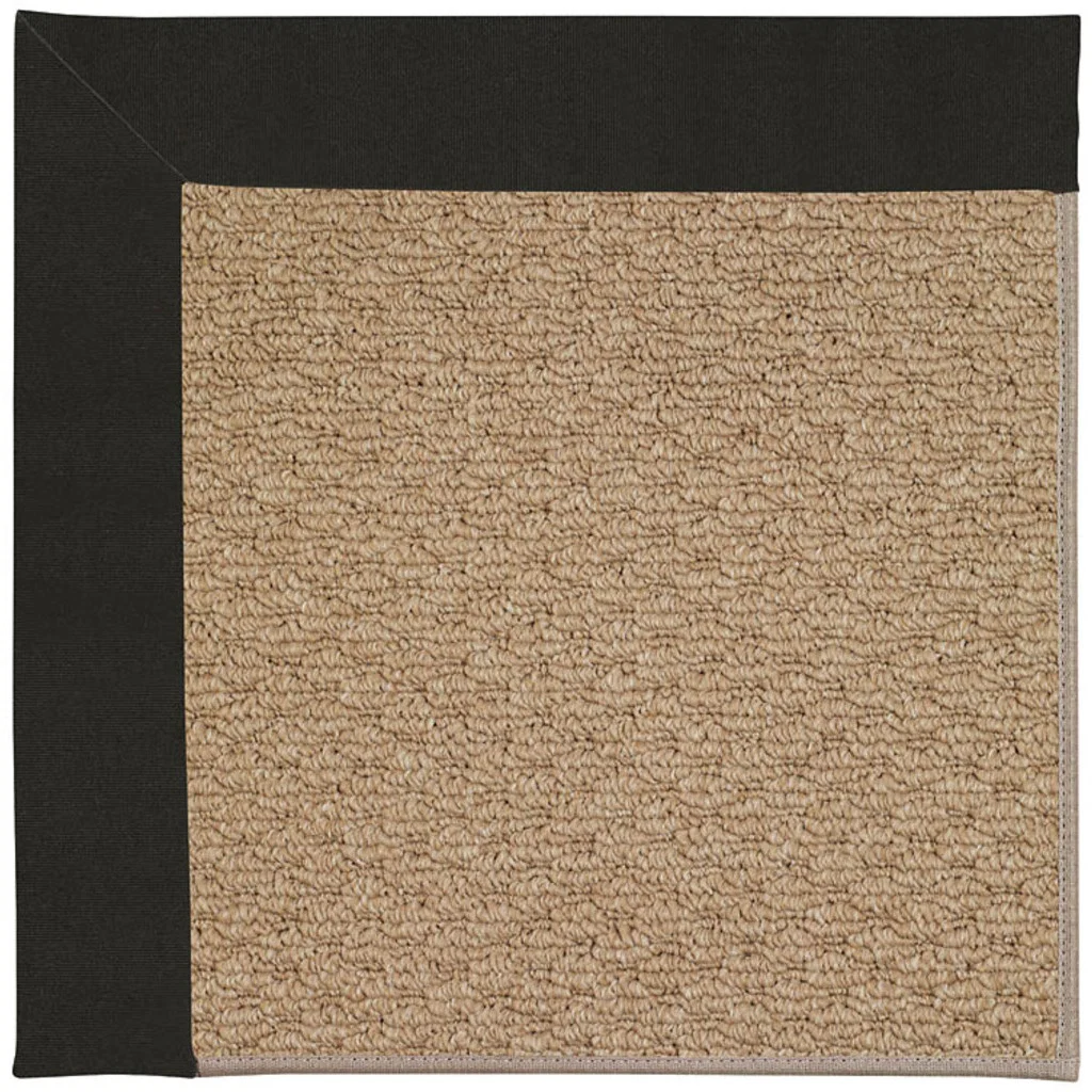 Convenient Creative Concepts Rug – Raffia Canvas Black Authentic