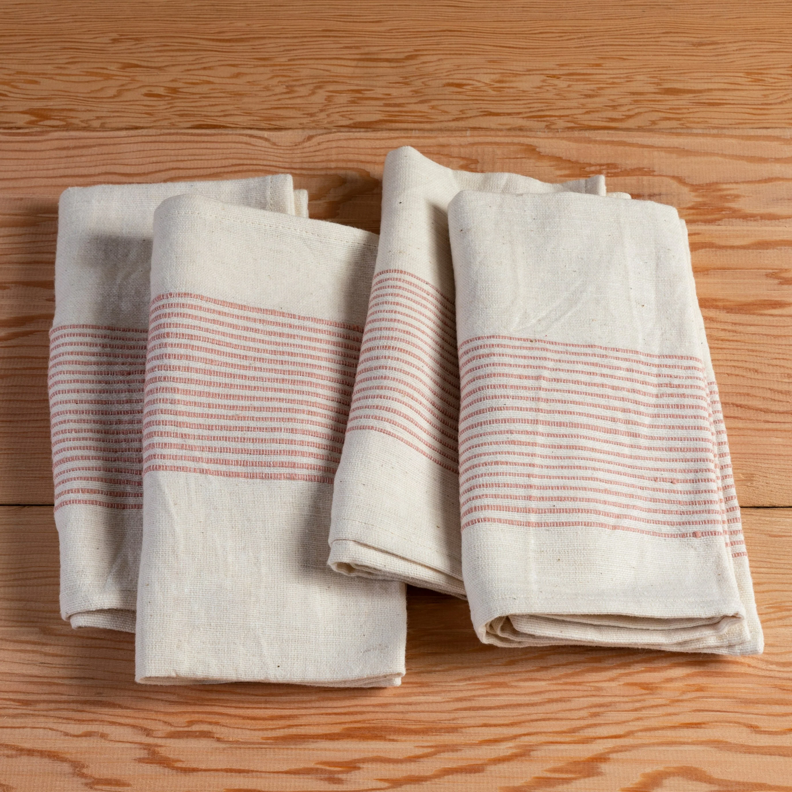 Proven Riviera Napkins Blush Set of 4 Smooth