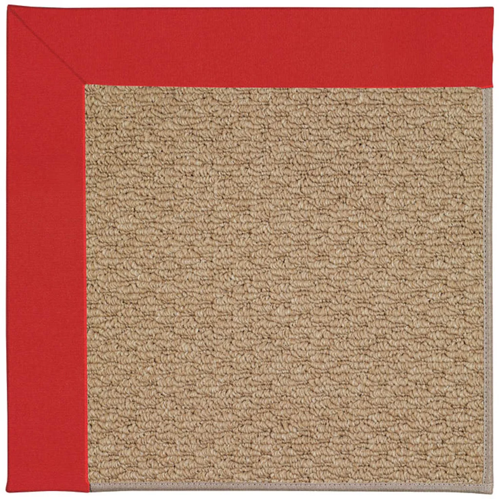 Trendy Creative Concepts Rug – Raffia Canvas Jockey Red Specialty