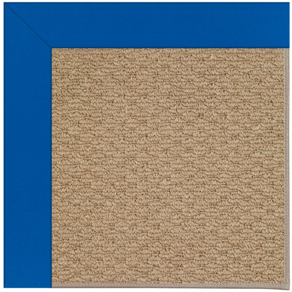 Reusable Creative Concepts Rug – Raffia Canvas Pacific Blue Outstanding