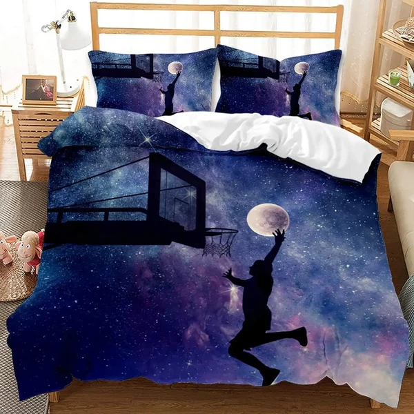 Stylish Kids Sports Bedding Set Flexible
