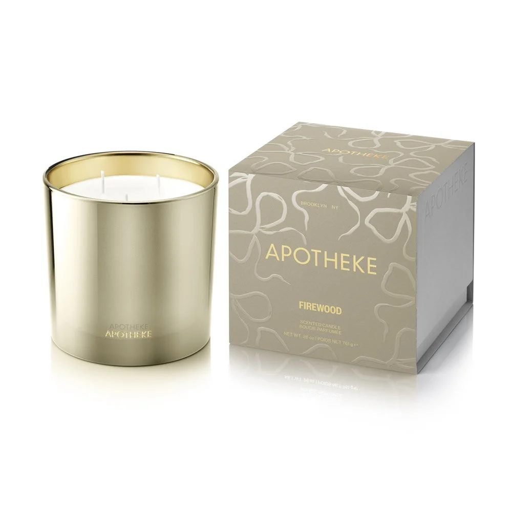 World-Class Firewood 3-Wick Candle Comfortable