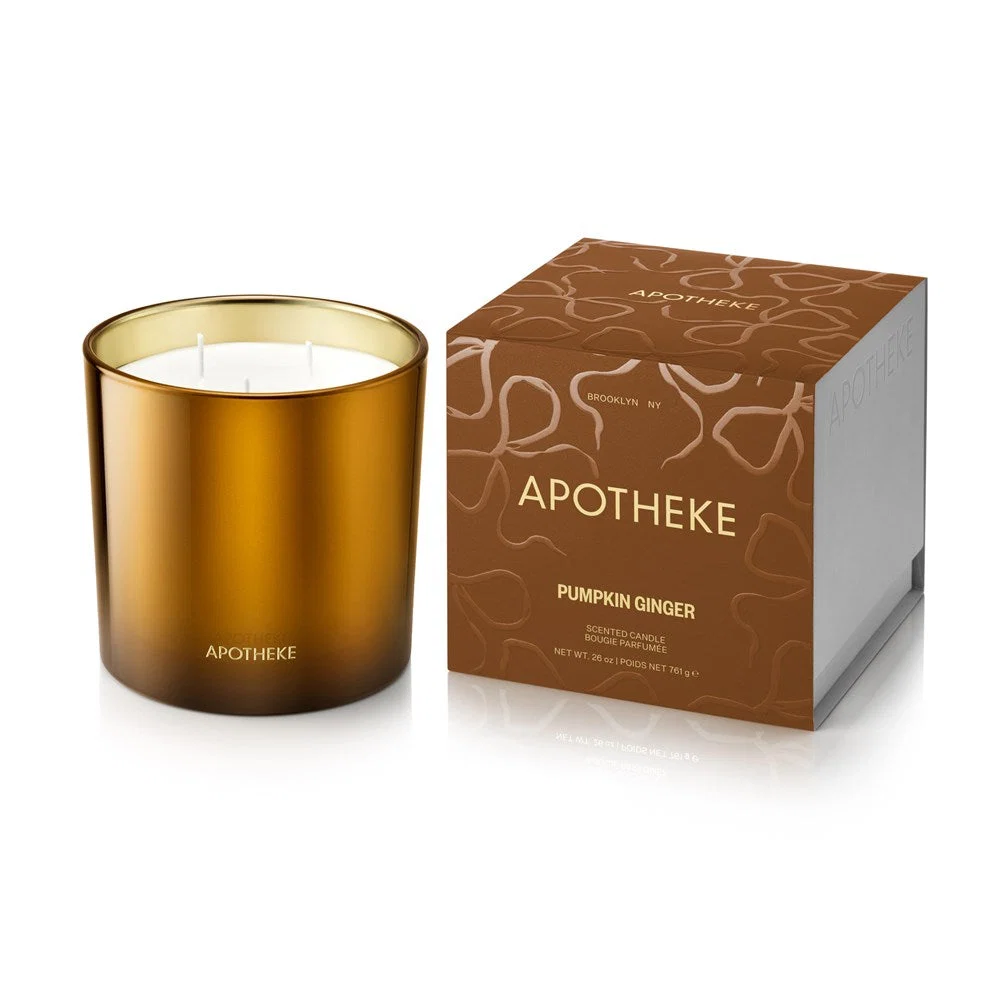 Proven Pumpkin Ginger 3-Wick Candle High-Grade