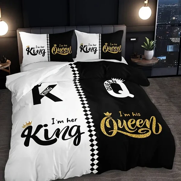 Elite King amp Queen Crown Duvet Cover Exceptional