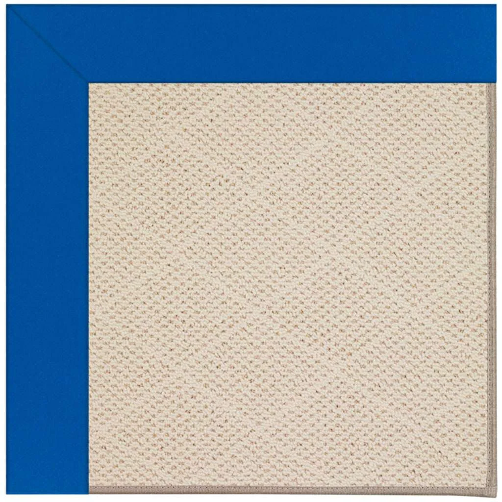 Official Creative Concepts Rug – White Wicker Canvas Pacific Blue Top-Quality