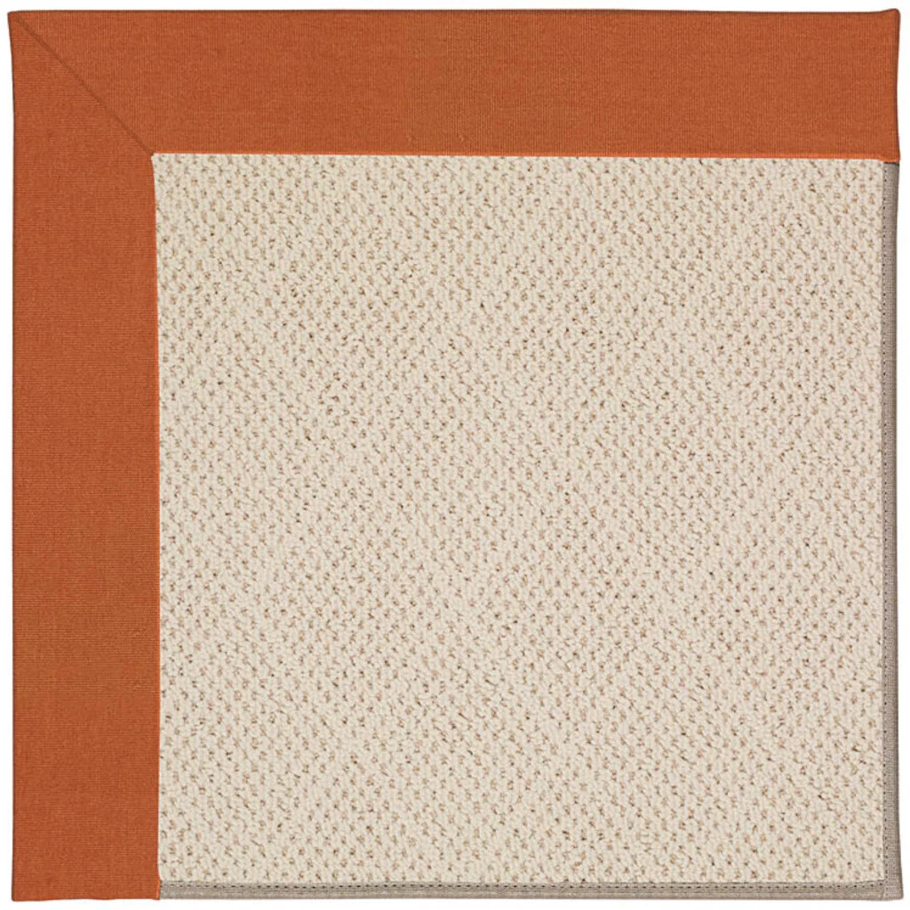 Prestigious Creative Concepts Rug – White Wicker Canvas Rust Casual