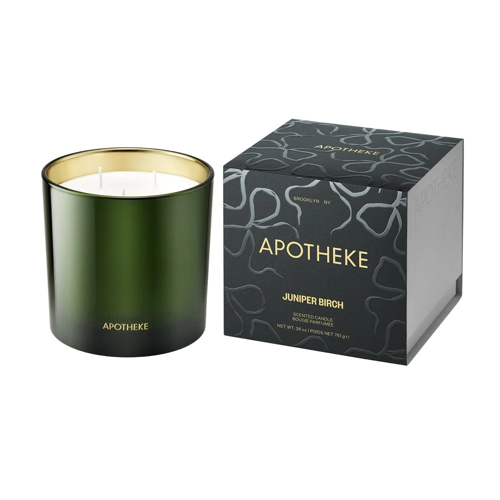 Quality Juniper Birch 3-Wick Candle Selected