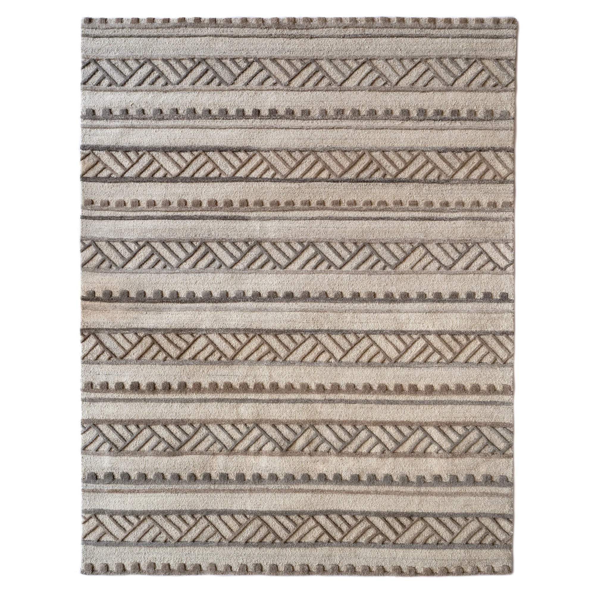 Reusable Criss Rug – Cross Natural Unique